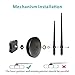 Mintime Large Wall Clock Battery Operated DIY Wall Clock for Modern Decorative Living Room/Office