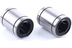 LME25UU Linear Ball Bearing, Bore Dia 25 mm, OD 40 mm, Width 58 mm, Used for Mechanical Sliding Tables, CNC Machine Tools, 3D