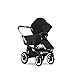 Bugaboo Donkey2 Sun Canopy, Black - Extendable Sun Shade for Full Weather Protection, Machine Washable
