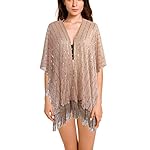 Zakia Women's sequins shirt scarf shawl party party shrug shirt blouse jacket Zakia Women's sequins shirt scarf shawl party party shrug shirt blouse jacket
