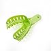 Easyinsmile Generic Perforated Dental Impression Trays ,10 PCS Autoclavable Impression Trays Set Plastic Teeth Holder (Green)