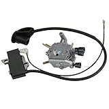 HIPA Carburetor + Ignition Coil Module for STIHL FS120 FS120R FS200 FS200R FS020 FS202 TS200 FS250 FS250R FS300 FS350 String Trimmer