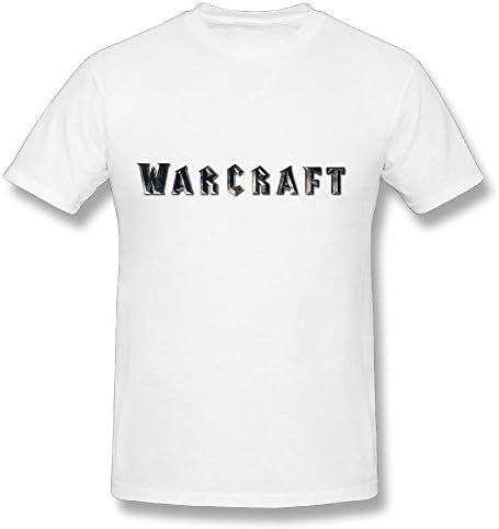 2016 Fantasy Films Warcraft Logo Mens White T Shirt