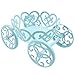 Zoie + Chloe Princess Carriage Cupcake Stand Holder Display - 2 Pack