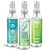 Calyptus Lens Cleaner Spray Kit | 16 Ounces + 12 Microfiber Cloths | Plant Based and USA Made | Unscented and Alcohol Free | Camera, Eyeglass, and Glasses Cleaning | Safe for All Lenses