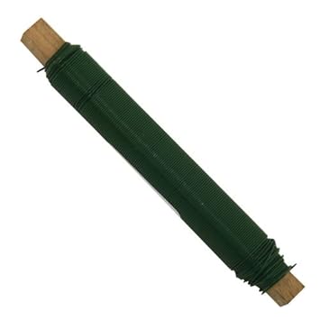 Blumendraht Bindedraht Wickeldraht Basteldraht Ø0,65mm grün