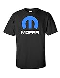 Mopar Logo Black T Shirt For Men