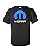 Mopar Logo Black T Shirt For Men