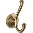 DELTA 79435-CZ 73835, Double Robe Hook, Champagne Bronze - Bath Towel ...