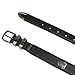 Aquarius Men's Oil Tanned Leather 4 Piece Belt with Golf Choncos