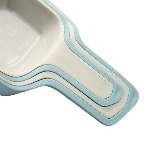Biback Measuring Spoon Food Grade Plastic Four Set Measuring Spoon Measuring Cup Measuring Spoon Set Milk Powder Spoon Coffee Spoon Combination With Scale