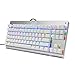 E-YOOSO 60% RGB Mechanical Gaming Keyboard, 87 Key Compact USB Wired Keyboard with Blue Switches Metal Construction for PC Games (RGB White)thumb 3