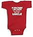 Lil Shirts I'm Cute/See My Uncle Baby Bodysuit