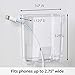 Command Smart Phone Station, Clear, 1-Caddy, 2-Strips, Organize Damage-Free, fits phones up to 2.75” wide