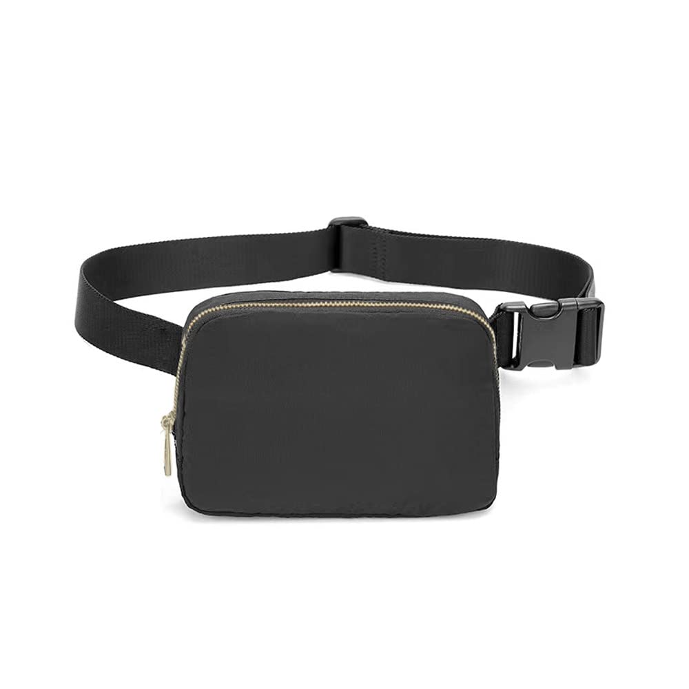 Bum Bag for Women Men Waterproof Waist Pack Fanny Pack with Buckle Adjustable Strap Fashion Bumbag Waist Bag for Hiking Running Shopping Festivals Walking Travel Cycling