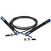 Speed Jump Rope Crossfit Style Adjustable Sped Rope By Evolution SIX Fitness | The Perfect Crossfit Jump Rope For Boxing, MMA | Extra Speed Cable And Workout System Included | Pro Jumprope