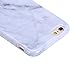 Sannysis Marble Texture Print Cover Case Skin For iPhone 6S (White)