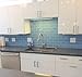CNK Tile Sky Blue Glass Subway Tile Sample – Natural Stone for Modern Home & Bathroom Decor, Kitchen Backsplash, Shower Floors, and Outdoor Spaces - Pack of 1