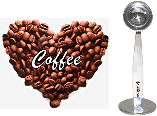 Combination-of-Coffee-Spoon-and-Powder-Hammer-2-in-1-Stainless-Steel-Coffee-Scoop-05oz-Spoon-Holder-Coffee-Tools-Measuring-Tamping-Scoop