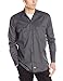Dickies Men's Big-Tall Long Sleeve Work Shirt, Charcoal,3XL