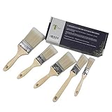 Tavolozza 5 PCS Paint and Chip Paint Brushes with