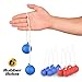 Ladder Toss Ball Game Set - Fun Game for Yard, Lawn, Backyard, Party, Indoor, Outdoor - 6 Toss Bolos with Thick Rope - Built-in Score Tracker - With Backpack Bag - Easy Seag - Easy Setup - 2-4 Player