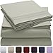 Mellanni King Sheets Set - 4 PC Iconic Collection Bedding - Hotel Luxury, Extra Soft, Cooling Bed Sheets - Wrinkle, Fade, Stain Resistant (King, Spa Mint)
