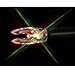 Nockturnal Fit Universal Size Strobing Red & Green Lighted Arrow Archery Nocks, 3 Pack, Red & Green Strobing
