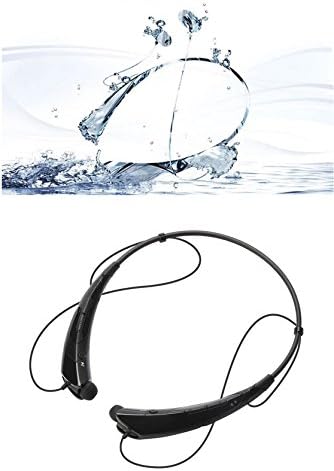 Top One Tech Sport Wireless Bluetooth 4.0 Music Stereo Universal Headset Headphone Vibration Neckband Style for iPhone iPad Samsung LG (HV-760)