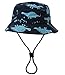 ERISO Toddler Dinosaur Hat Sun Protection Animal Bucket with Chin Strap (2-4 Years, Pretty Blue) …