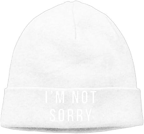Beanie Hat I'm Not Sorry Thank You Slogan Knit Hat Skull Cap