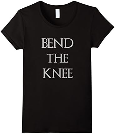 Womens Bend The Knee Shirt Medium Black