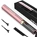 Hair Straightener, UMICKOO Professional Flat Iron for Hair Styling: 2 in 1 Tourmaline Ceramic Curling Iron with Adjustable Temperature (Rose Gold)
