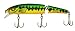 Bomber Jointed Long A Fishing Lures, Fire Tiger Bass , Jointed (4.5 in, 5/8 oz), (B15JXFTB)