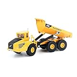 KDW 1/87 Scale Diecast Mini Dump Trucks Construction Vehicle Model Toys
