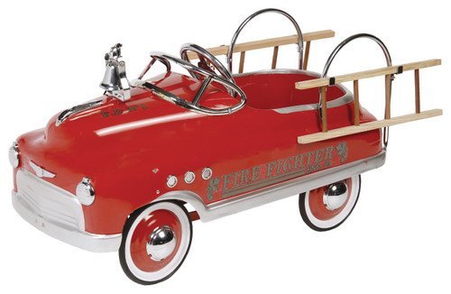 Fire Truck Fire Fighter Engine 23 Pedal Car