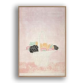 Framed Canvas Wall Art for Living Room, Bedroom Elegant Vase Plants by Sanyu Canvas Prints for Home Decoration Ready to Hanging - 16x24 inches