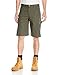 Dickies Men's 11 inch Lightweight Duck Carpenter Short, Rinsed Moss Green, 34
