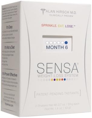 Sensa Weight Loss System Month 6 with 30 Quench Packets and Neoprene Case Kit