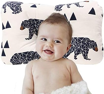 Borje Baby Head Pillow - Preventing Flat Head - Breathable Washable 3D Mesh Organic Cotton