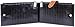 Genuine Leather Wallet for Women Credit Card Holder Wallets Zipper Purse with RFID Blocking Black