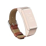 JinSun 2016 New Design M8 2 in 1 Smart Bracelet & Bluetooth Headset Pedometer Pedometer Smart Watch Wristband Sleep Monitor for IOS Android Smart Phone (Rose Gold)