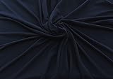 NAVY Bamboo Spandex Fabric Jersey Knit by the Yard 59