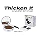 Thicken It 100% Scalp Coverage Hair Powder - MEDIUM BROWN - Talc-Free .32 oz. Water Resistant Hair Loss Concealer for men and women. Naturally Thicker Than Hair Fibers & Spray Concealers