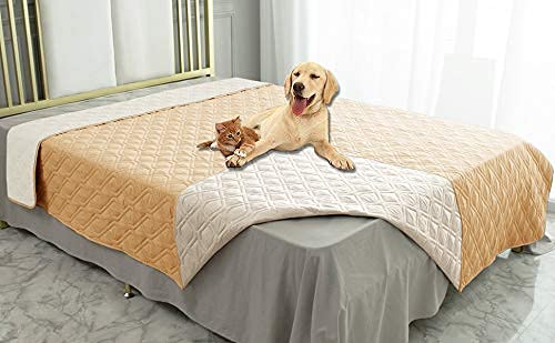 Photo 1 of Ameritex Waterproof Dog Bed Cover Pet Blanket for Furniture Bed Couch Sofa Reversible