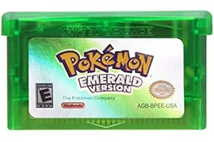Jhana Pokemon Emerald Version 32 Bit Game For Nintendo GBA Console US Version (Reproduction)