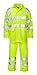 Forever Hi Viz Waterproof Rainsuit Set High Vis Visibility Jacket & Trouser
