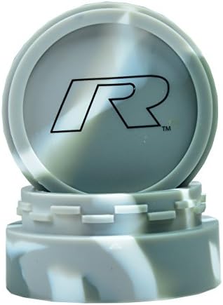 R Series V2 Non-Stick Platinum Cured Silicone Container (Small, Grey/White)