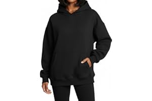 Oversized Loose Fit Women's Sweatshirts Fleece Pullover Hoodies Spring Fall Fashion Casual Sweater