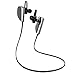 Vomach Bluetooth Headphones with Mic Wireless Headphones Bluetooth Earbuds In Ear Headphones Multifunction Button Black